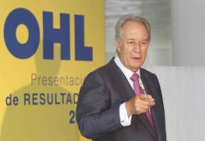 Juan Miguel Villar Mir, presidente de OHL. 