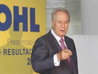 Juan Miguel Villar Mir, presidente de OHL. 