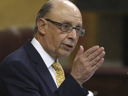 El ministro de Hacienda, Crist&oacute;bal Montoro.