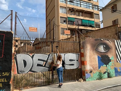 La Unidad 22, en la calle Na Jordana, otro de los solares de El Carme.