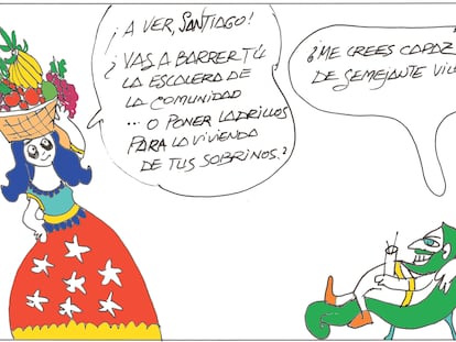 Peridis: “¿Y barrerás tú, Santiago?”