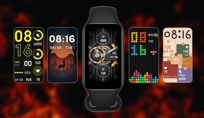 Xiaomi Smart Band 8 Active fondo