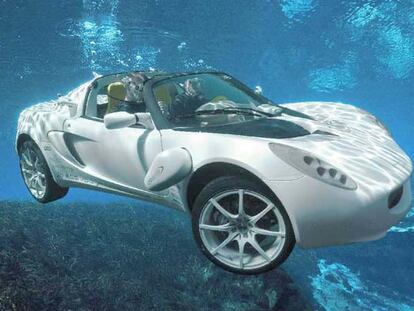 'sQuba', un coche descapotable pero submarino