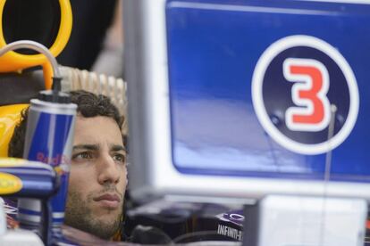 Daniel Ricciardo, de Red Bull.