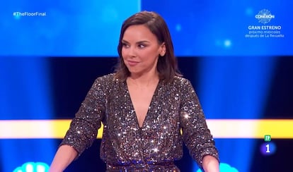 Chenoa, durante la final de 'The Floor'.