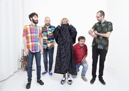 El grup de música madrileny Los Punsetes.