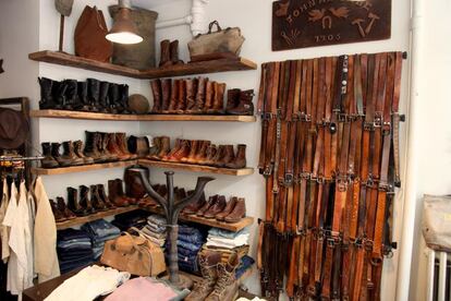 Stock Vintage, una tienda de ropa para hombre junto a Union Square, en Manhattan.