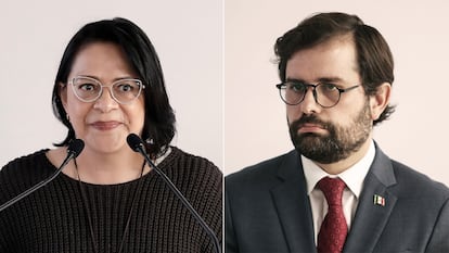 Emilia Esther Calleja y Alejandro Svarch Pérez en Ciudad de México, el 12 de agosto.