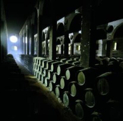 Interior de la bodega La Arboledilla.