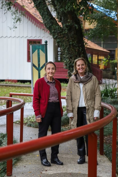 Las arquitectas y urbanistas Roseane Popp (izquierda) y Suely Hass, del Instituto de Investigación y Planificación Urbana (IPPUC), motor de la revolución verde de Curitiba.