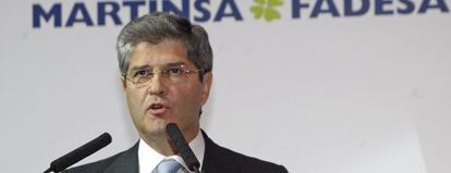 Fernando Martín, presidente de Martinsa Fadesa, en una imagen de archivo.