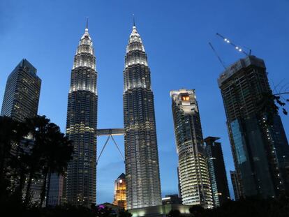Las Torres Petronas. Las Gemelas de Kuala Lumpur