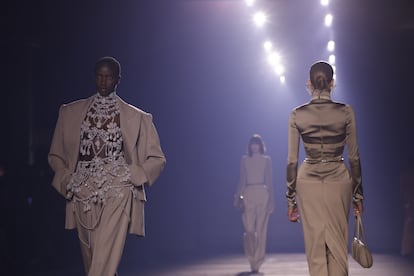 El desfile de Mugler del jueves ha sido el primero del portugués Miguel Castro Freitas para la marca.