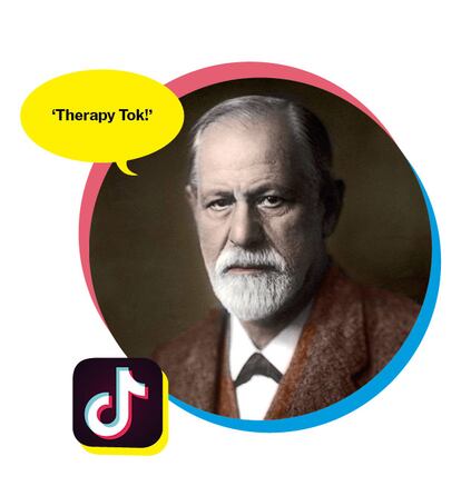Sigmund Freud (1856-1939) también podría haber reinado en la tiktoktización de los terapeutas.