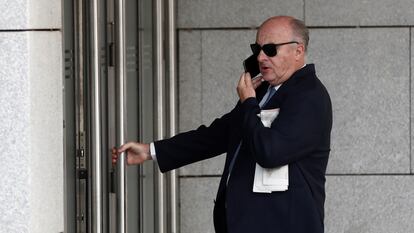 Manuel García Castellón, entrando a la Audiencia Nacional.


EFE/Mariscal GRAF614. MADRID, 08/07/2019.- EFE/Mariscal