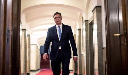 President of Serbia Aleksandar Vucic.