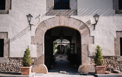 La Casa de Oficios, en la finca de Torrelaguna. 