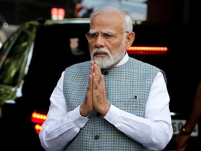 El primer ministro de la India, Narendra Modi, en Nueva Delhi el pasado 18 de septiembre.