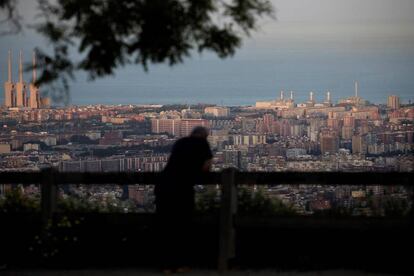 Vista de la ciutat de Barcelona.