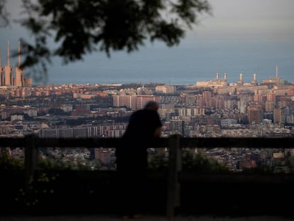 Vista de la ciutat de Barcelona.