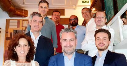  Parte del equipo inversor de Finnovating.