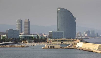 Emplazamiento donde está previsto construir el Hermitage.