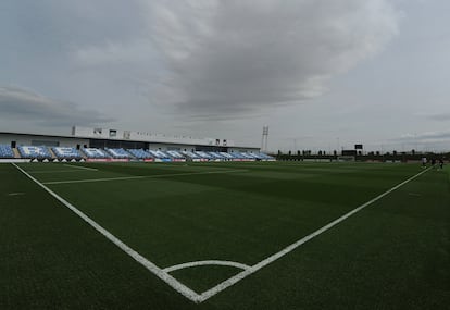 Ciudad deportiva del Real Madrid, en Valdebebas, Madrid.