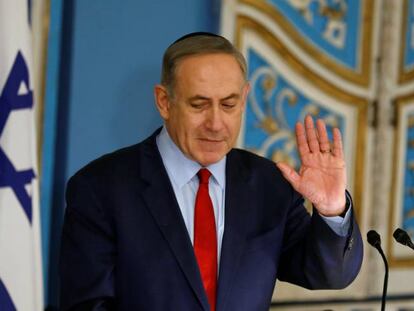 El primer ministro israel&iacute;, Benjam&iacute;n Neyanyahu.