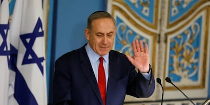 El primer ministro israelí, Benjamín Neyanyahu.