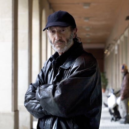 El dibujante Miguel Fuster, en Barcelona.