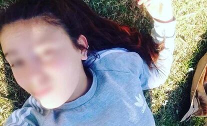 Foto familiar de Navila Garay, de 15 años, asesinada a golpes en la ciudad argentina de Chascomús.