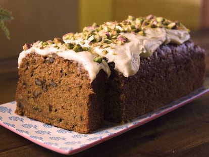 Dos clásicos en versión vegana: 'carrot cake' y arroz con leche