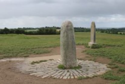 Piedra del Destino, en la colina sagrada de Tara.