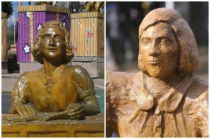 <strong>¿Qué era?</strong> Una estatua de cemento dedicada a Ana Frank, situada en la plaza de España de Córdoba, Argentina, desde 1995. <strong>¿Por qué le han hecho eso?</strong> La figura había sido decapitada en agosto de 2013 y, tras diez meses sin cabeza, decidieron ponerle solución y hacer una nueva. Contactaron con el autor de la pieza -al menos, el que figuraba en las informaciones oficiales-, el arquitecto y exvicepresidente de la Delegación de Asociaciones Israelitas Argentinas, Isaac José Nahmias, que transformó a la niña judía de 13 años en una suerte de jugadora de rugby entrada en edad. ¿Tenía mal día el artista? No, la historia es mucho más retorcida. Según el diario argentino 'La Voz', el padre artístico de la obra es otro, un profesor de arte llamado Carlos Belveder, quien accedió a quedar en el anonimato tras cobrar por su trabajo. “Nahmias no participó en nada del proceso artístico. El sólo estuvo encargado del emplazamiento de la estatua. Me pidió como favor que pusiera su firma en la obra, y accedí. El día de la inauguración, ni al escenario me llamaron”, recordaba el artista. El mismo que, tras el primer intento fallido, le devolvió la cabeza a Ana Frank en 2015.