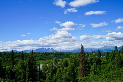 La cordillera de Alaska.