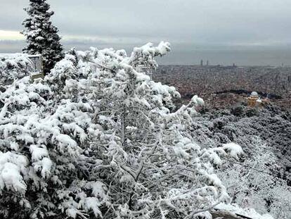 El Tibidabo nevado