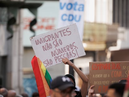 Manifestación del Primero de Mayo en Oporto