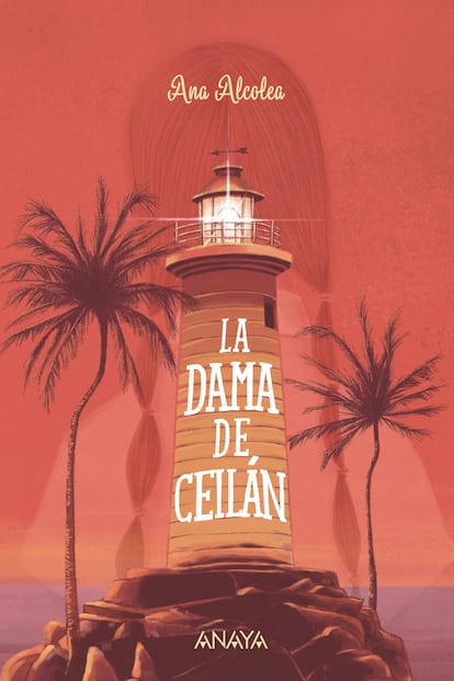 Portada 'La dama de Ceilán', de Ana Alcolea