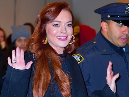 Lindsay Lohan, el pasado 4 de enero, en Estados Unidos.