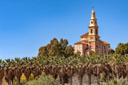 El santuario de Nuestra Señora de la Cabeza, en el municipio granadino de Motril.