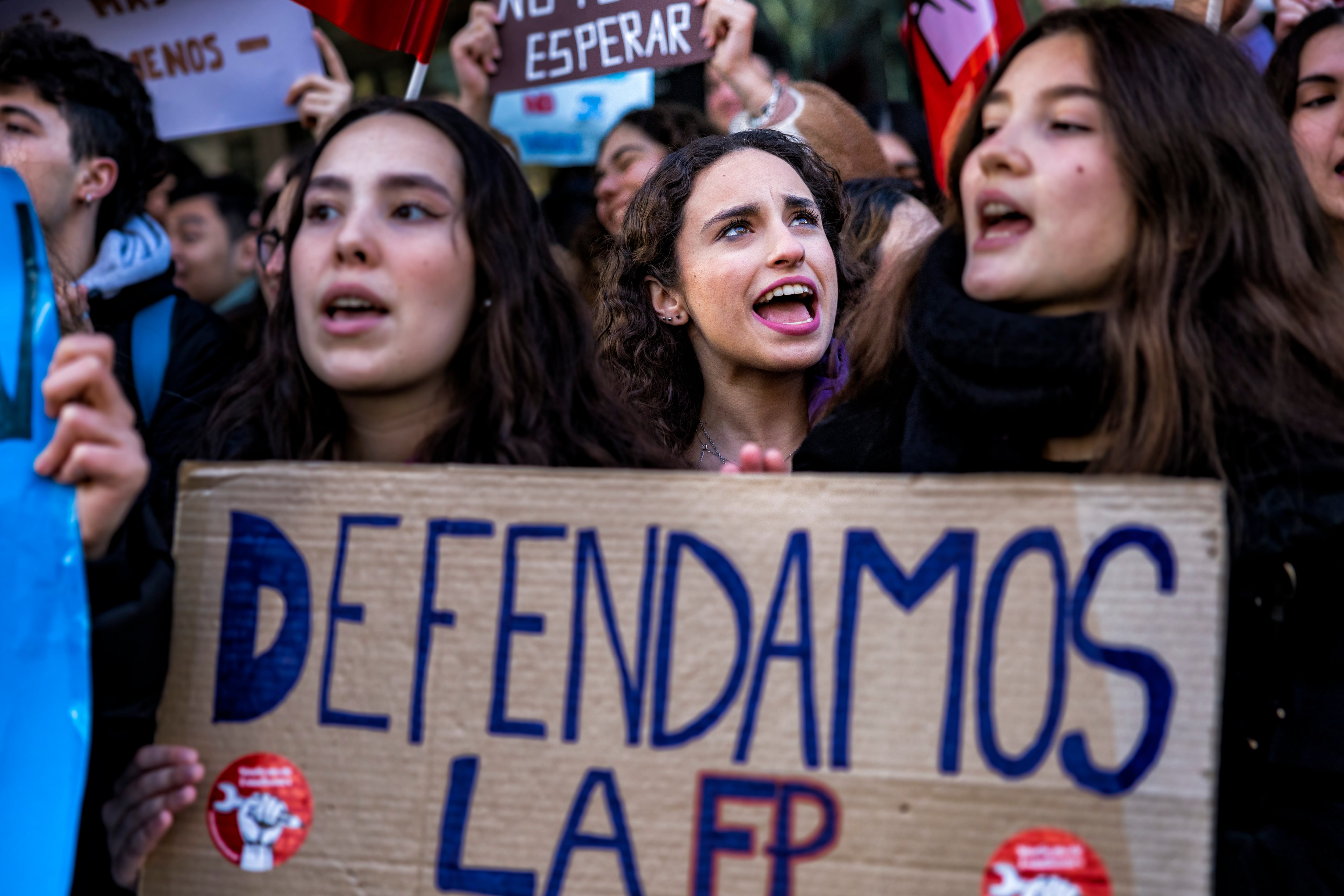 Más jóvenes y menos oferta: 60.000 madrileños se quedan sin plazas públicas de Formación Profesional