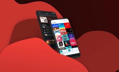 Aplicación Pocket Casts para enviar contenido a Smart TV