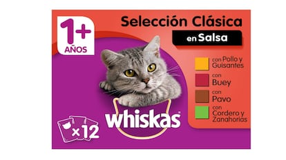 Comida húmeda para gatos de Whiskas