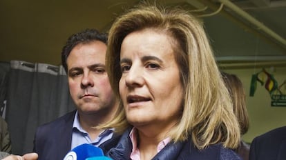 La ministra de Empleo y Seguridad Social, F&aacute;tima B&aacute;&ntilde;ez. 