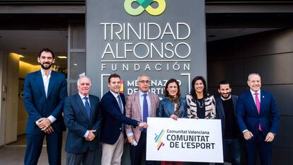 Presentación del nuevo programa de ayudas en la sede de la Fundación Trinidad Alfonso.