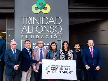 Presentación del nuevo programa de ayudas en la sede de la Fundación Trinidad Alfonso.