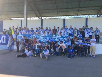 Aficionados del Canelas en su estadio.