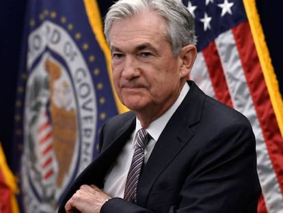 Jerome Powell, presidente de la Reserva Federal.