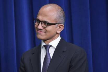 El consejero delegado de Microsoft, Satya Nadella