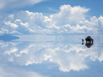El salar de Uyuni, en Bolivia.